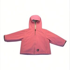 Berne Toddler Girls‎ Pink Hooded Heavyweight Softstone Jacket Size 18 Months